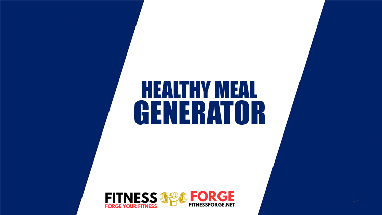 Healthy Meal Generator